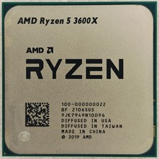 AMD Ryzen 5 3600X 3.8 GHz 4.4 GHz Turbo 6-Core Desktop AM4 3rd R5 CPU Processor