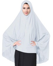 Women's Abaya Modest Islamic Dress Muslim Hijab Jilbab Ramadan Eid Soft Jersey