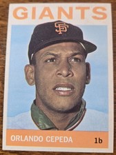 1964 Topps Orlando Cepeda, NM Condition. Free Shipping!