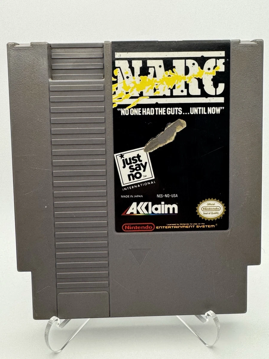 FC★NARC NES 海外版(国内本体動作不可)★箱付・説明書付・ソフト付 Nintendo NES NARC Video Games for sale - eBay