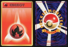 FIRE ENERGY BASE SET POKEMON JAPANESE 1996 MP