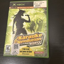 Karaoke Revolution Party - Microsoft Xbox Disc Game And Manual With Case