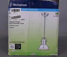 Westinghouse 63083A Boswell One-Light LED Indoor Mini Pendant, White