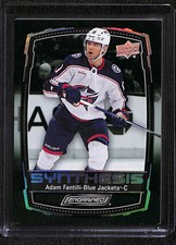2023-24 Upper Deck Engrained Synthesis Adam Fantilli #S-7 Green Rookie