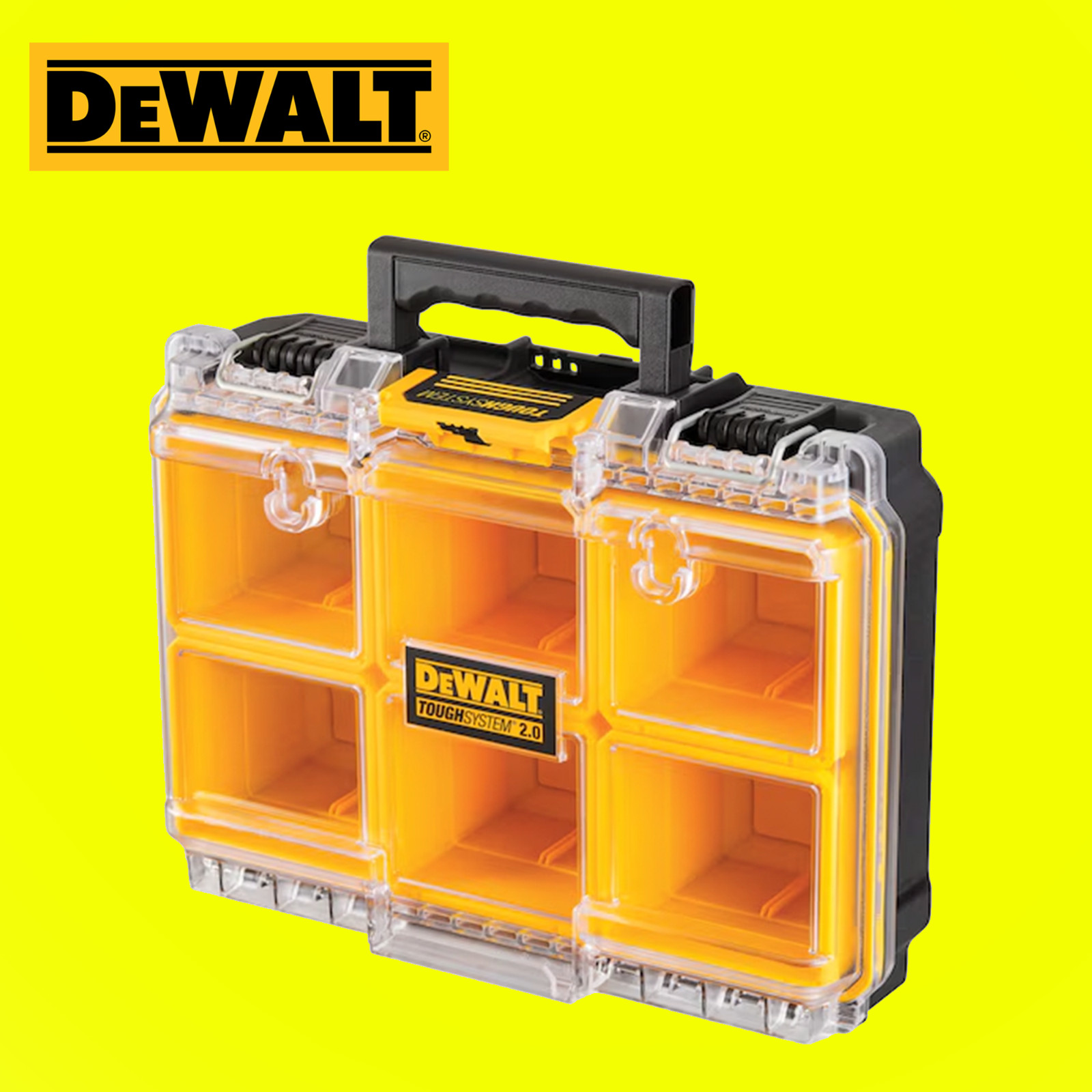 Dewalt Dwst83392-1 Tough System V2 Half Width Deep Organiser - Image 3