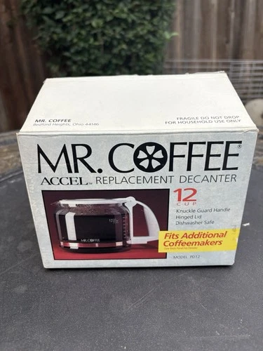 Mr. Coffee Replacement Decanter (10-12cups) PD12 Coffee Maker Pot Carafe Glass