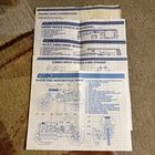 Vtg GI Joe Vehicle Instruction Booklets Lot – 5 Original 1980s Hasbro Manuals
