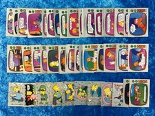 The Simpsons WHITE BACK VERSION SINGLE Non-Sport Trading card by Topps 1990