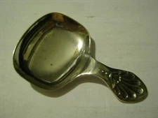 1930 Cooper Bros & Sons Sterling 2.25" Tea Scoop w/ Shell Motif, Compare @ $250