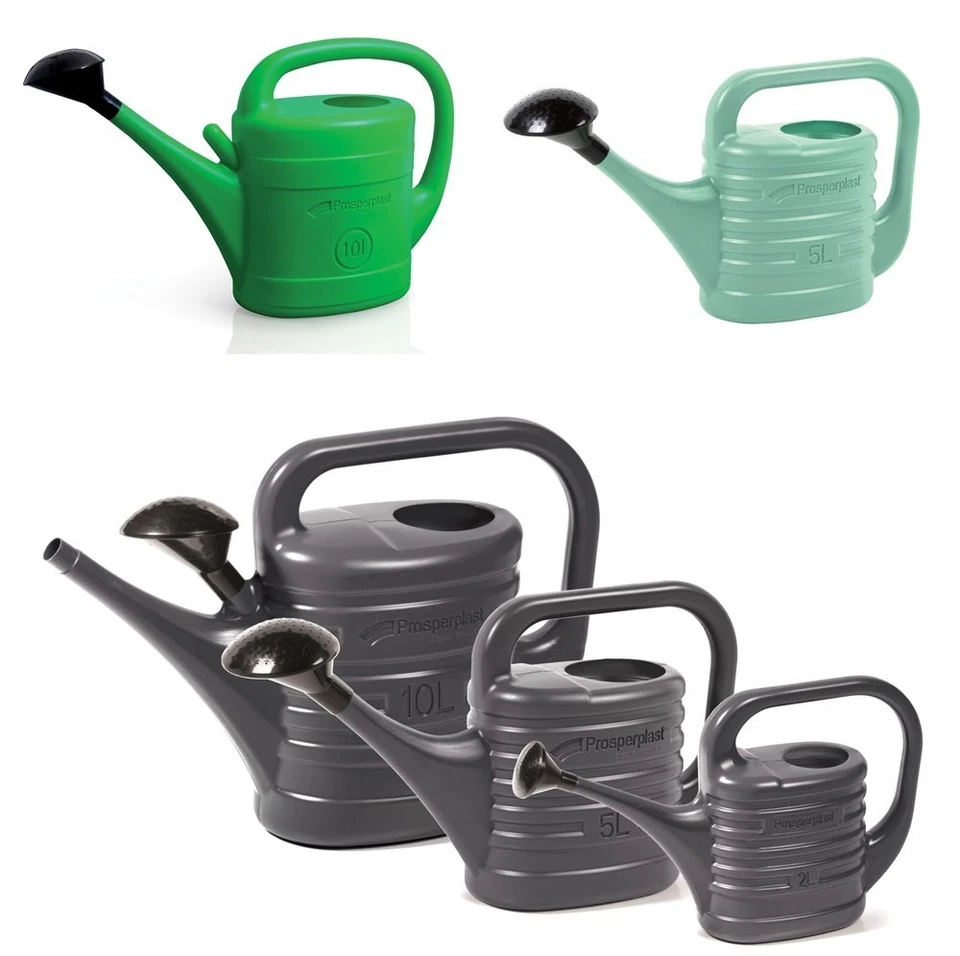 BIRNEPOWER Gießkanne Gartengießkanne Blumengießkanne Kunststoff mit Gießbrause Kanne 2-14L