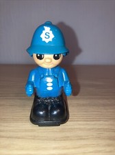 Policeman Figure - Shufflies - Matchbox - Vintage