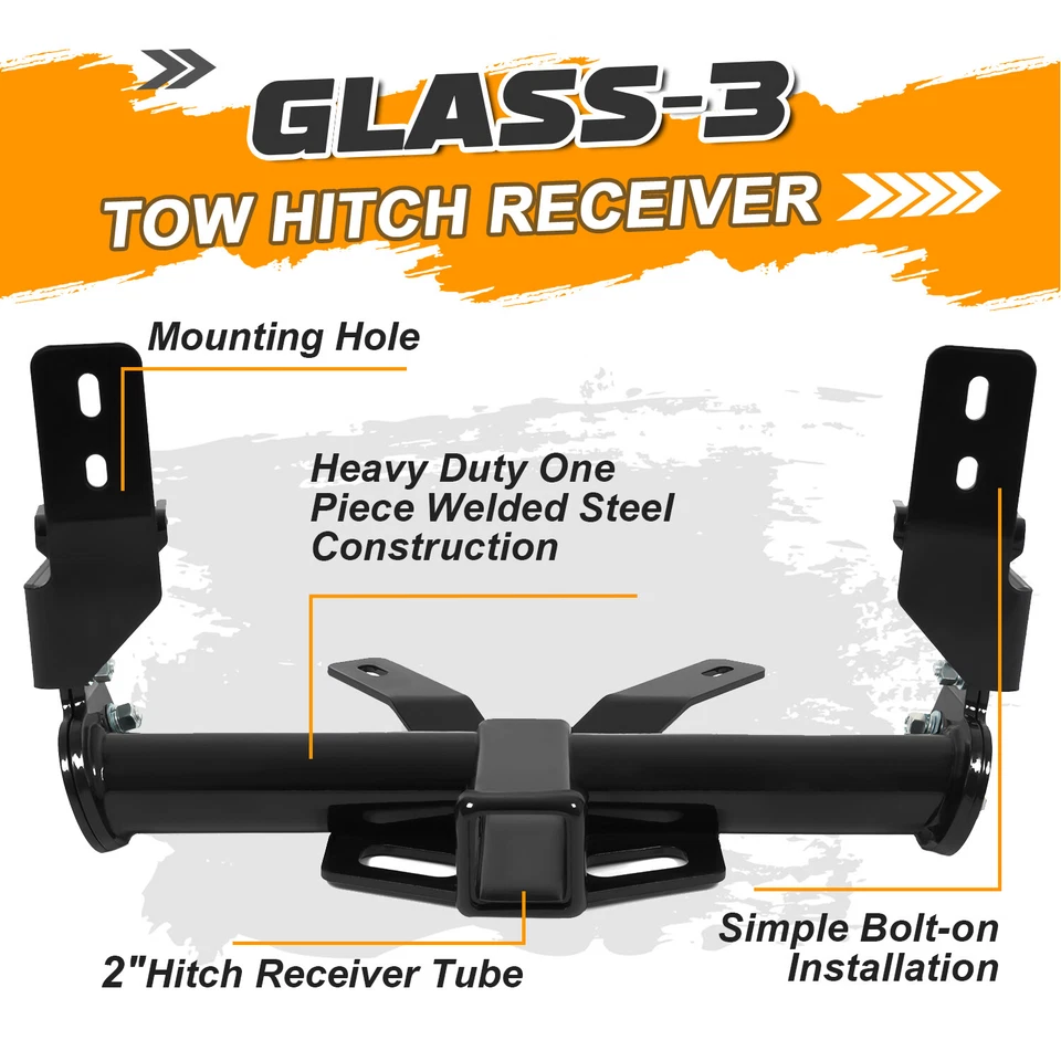 Enganche de remolque trasero receptor de 2" para Porsche Macan 15-18/Audi Q5 09-17 Clase-3 Foto 4 de 4