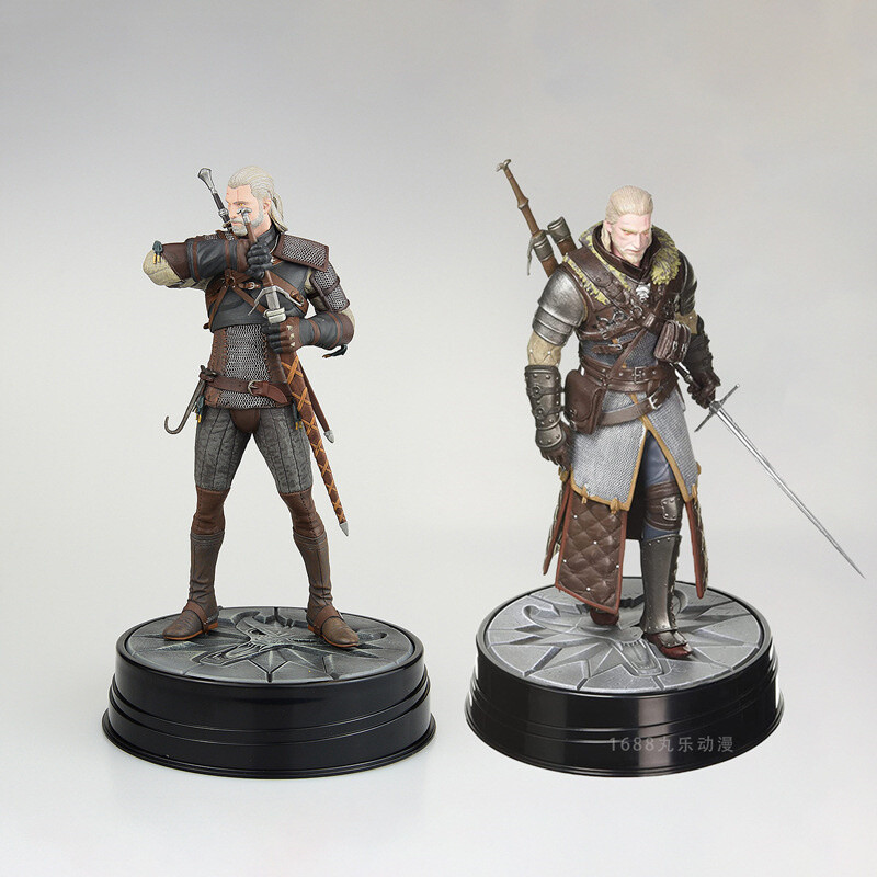The Witcher 3: Wild Hunt Geralt Figura Estatua PVC Modelo Garaje Kit Colección Nuevo