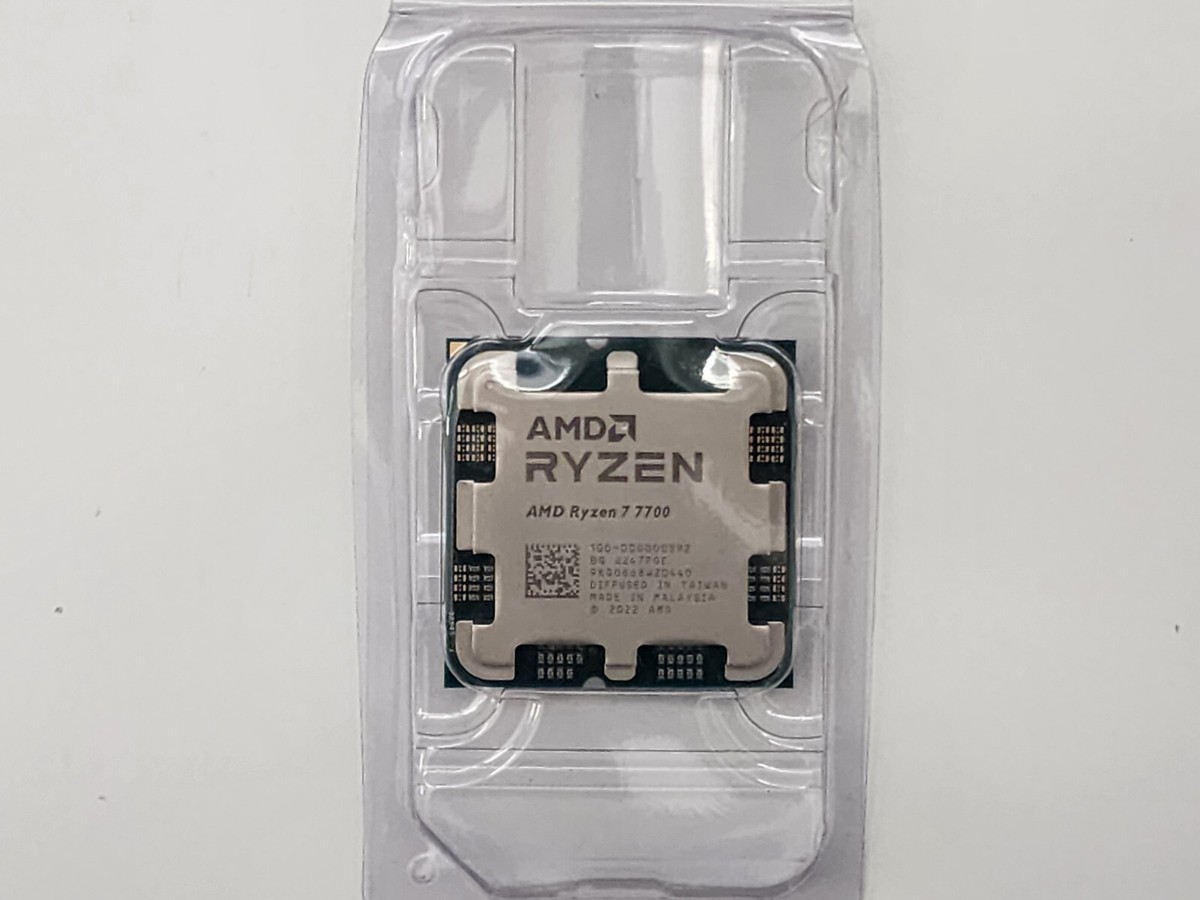 AMD Ryzen 7 7700 Processor (5.3 GHz, 8 Cores, Socket AM5 AMD Ryzen 7 7700 Processor (5.3 GHz, 8 Cores, Socket AM5