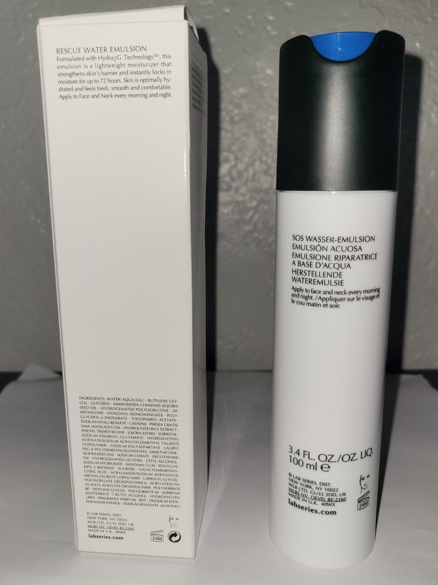 Lab Series Skincare For Men *Rescue Water Emulsion* Moisturizer