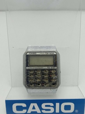 digital watch with calculator