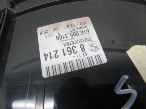 BMW E36 3 SERIES INSTRUMENT SPEEDO CLUSTER 8361214 1991-1998 17**-5 - Picture 10 of 14
