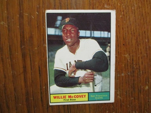 9-1961 Topps Cards(w/WILLIE McCOVEY/JACK CHESBRO/DON LARSEN/LEO POSADA/DON MOSSI - Picture 3 of 10