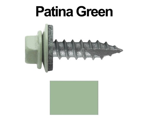 #14 x 1" METAL ROOFING SCREWS: Colored Metal Roofing Screw & Siding Screw - Picture 31 of 39