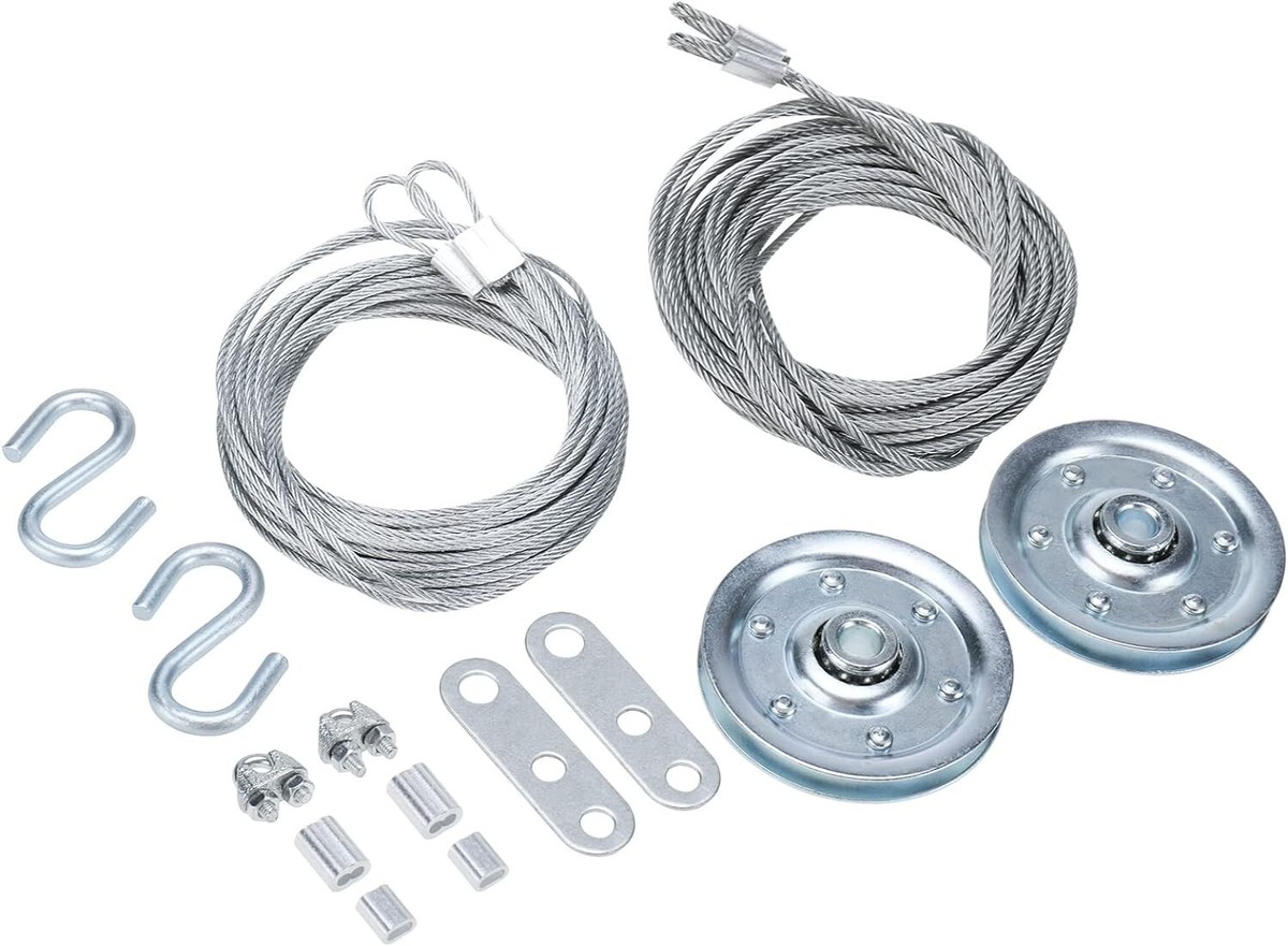 Garage Door Extension Spring Pulley - 2 Pack With 3 Sheaves, Free Shipping