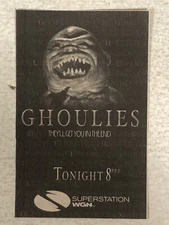 Ghoulies Vintage Print Ad TV Advert Mariska Hargitay Michael Des Barres TPA23