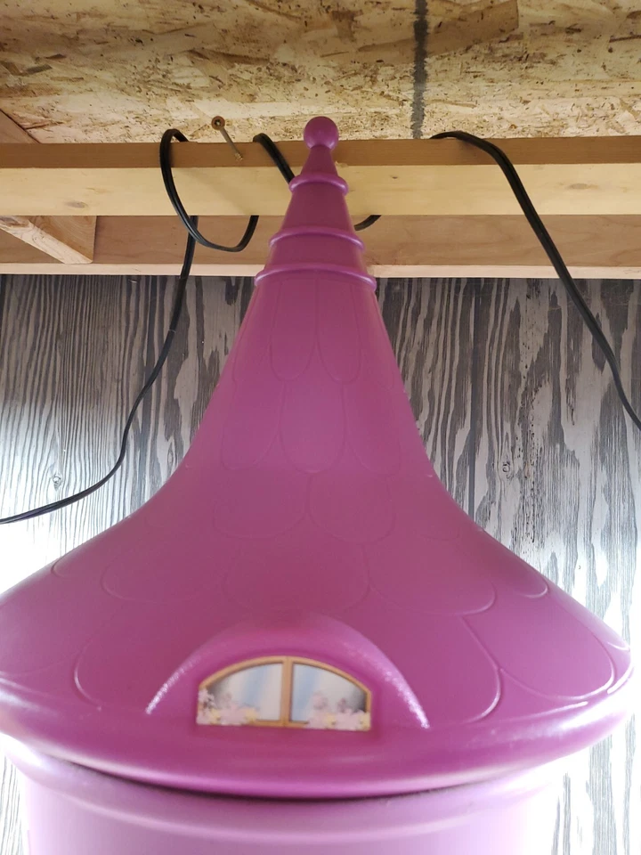 Kids Only Brand Disney Tangled Rapunzel Tower Table Chair Rare HTF 50" Tall - Image 2 of 4