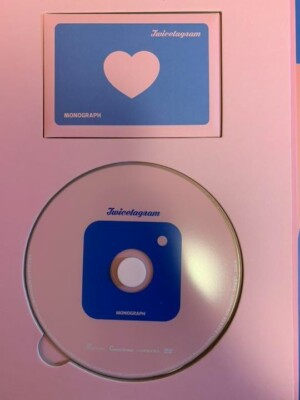 TWICE monograph twicetagram DVD＋トレカ TWICE Twicetagram Monograph Likey Official Photocard Each