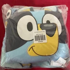 BLUEY NOGGINZ PILLOW AND BLANKET SET BRAND NEW!!!