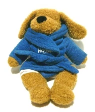 Wacky Bear Factory Stuff it and Love it Plush Brown Dog with Pajamas & Robe