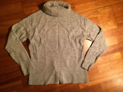 Grey Knit Jumper Sweater Knit
