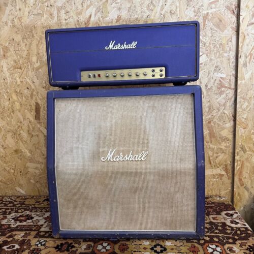 Vintage 1971 Marshall Super Lead 100w *Original Purple* Amplifier Cabinet 1970s