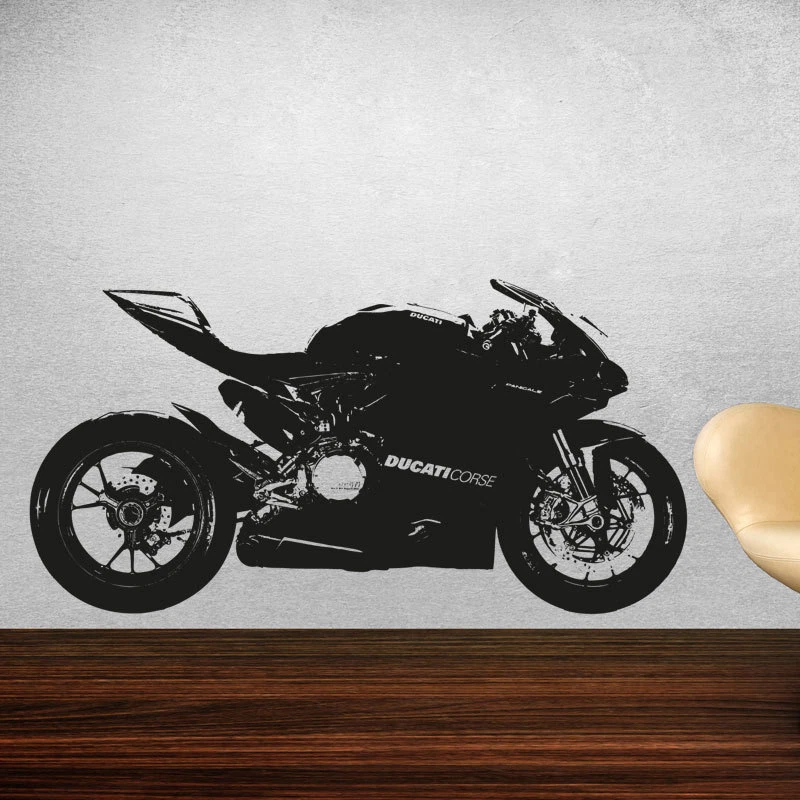 Ducati 1199 Panigale Moto GP Racing Motorbike Vinyl Sticker Wall Art mb4