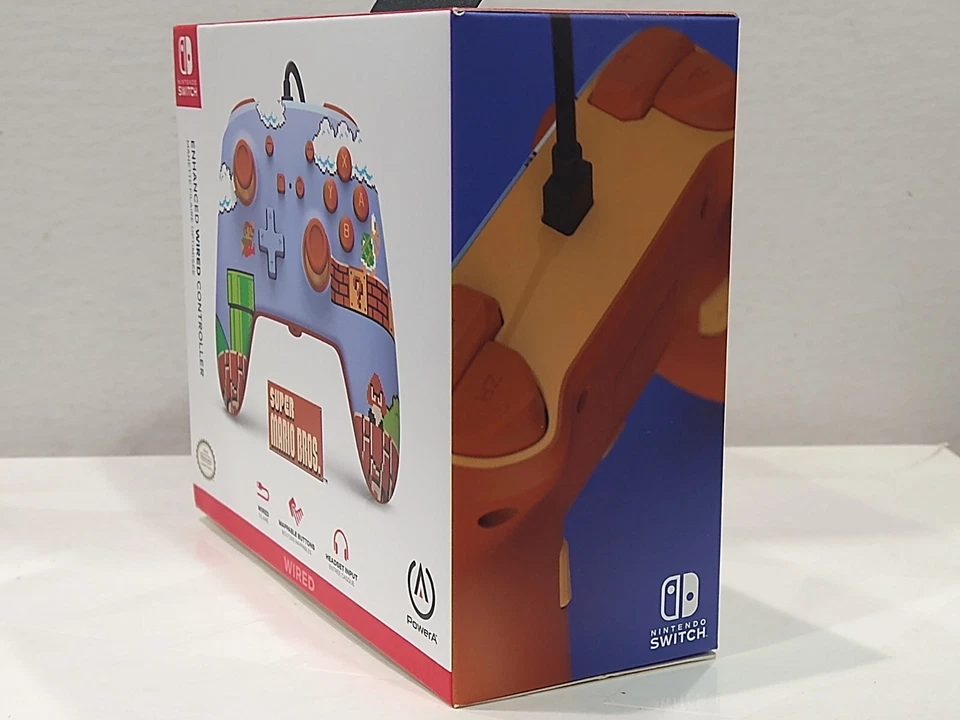 SEALED Official Nintendo Switch GameCube Style Wired Controller - Super Mario - Image 4 of 4