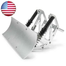 CNC  Alloy Snow Shovel Plow Blade for Axial SCX10 / ll   TRX4 1/10 RC Car