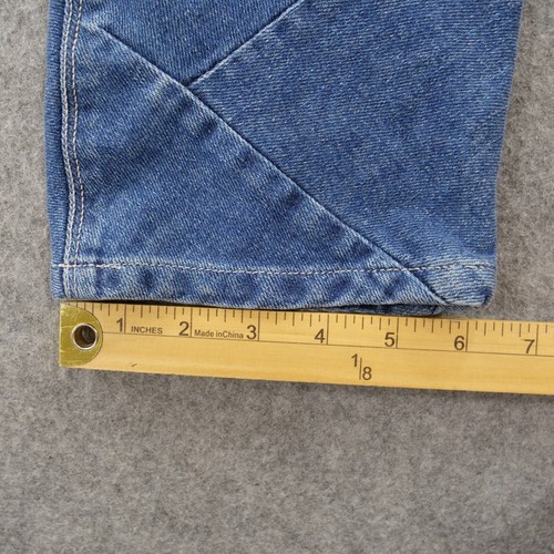 RTA Jeans Womens 24 Blue Carlota Braided High Waist Straight Zip Fly Medium Wash - Picture 17 of 17