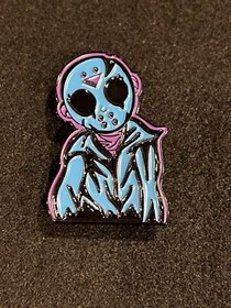 You&rsquo;re in for a scare Jason Voorhees Friday the 13th OG and NES enamel pin set 