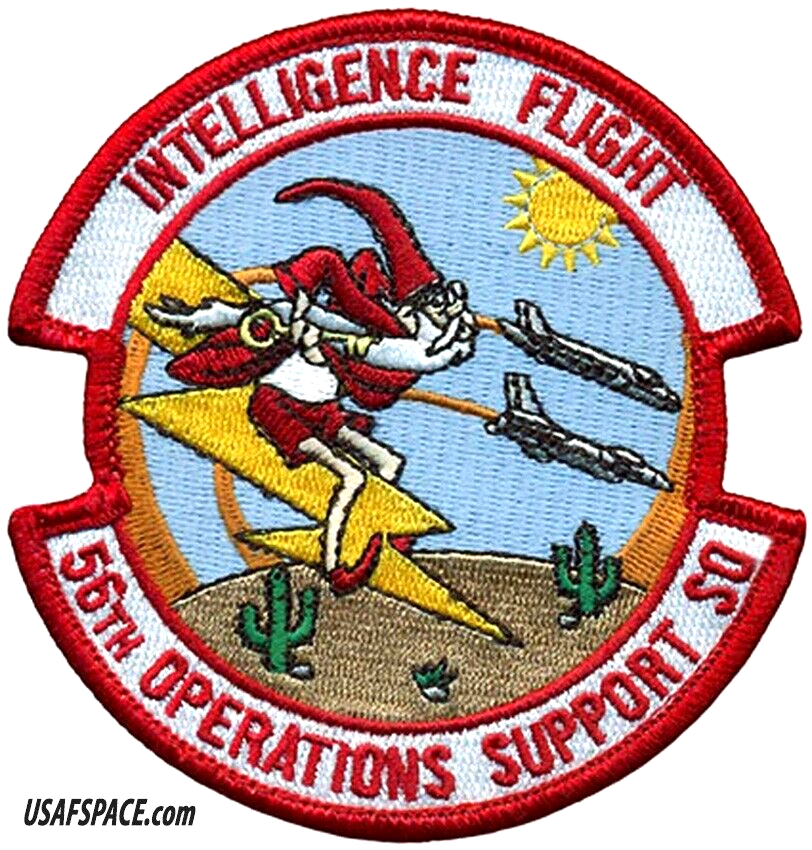 USAF 56TH OPERATIONS SUPPORT SQ -56 OSS-INTELLIGENCE FLIGHT-Luke