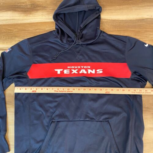 Houston Texans Hoodie Mens Large Nike Onfield Apparel #39 Team Issue NFL 2018 - Picture 8 of 10