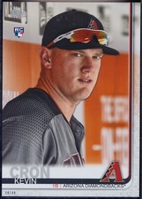 2019 Topps Update Jumbo 5x7 Rookie SSP Image Variation Kevin Cron /49