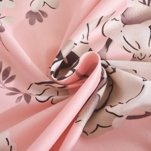4 Piece Bedding Set Duvet Cover, Fitted Sheet & Pillowcases – Soft Microfiber - Picture 92 of 176