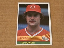 1984 Donruss #447 Ted Power Cincinnati Reds Nmmt