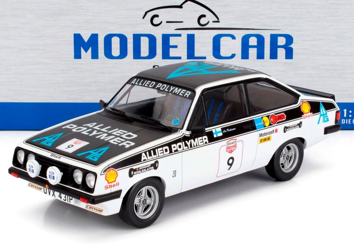 MCG 1/18 FORD ESCORT MK2 MKII RS2000 WINNER TOUR OF BRITAIN RALLY 1976 MCG18437R