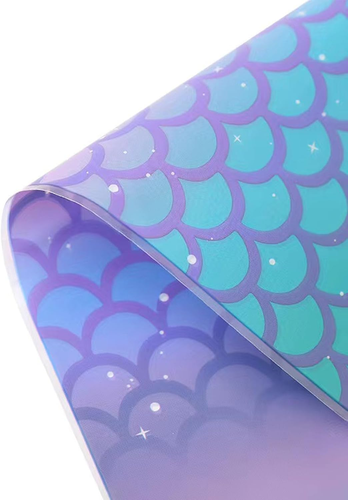 50PCS Mermaid Party Favors Bags Mermaid Party Goodie Candy Bags Wide Bottom Merm - Picture 2 of 5