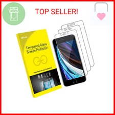 JETech Screen Protector for iPhone SE 3/2 (2022/2020 Edition), 4.7-Inch, Tempere