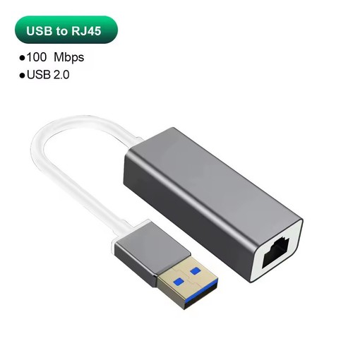 Adaptateur Internet USB - Adaptateur Ethernet - Adaptateur réseau USB-A ✅ - Photo 2/3