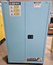 JUSTRITE SURE-GRIP EX 90 GALLON ACID AND CORROSIVE STORAGE CABINET - 899022