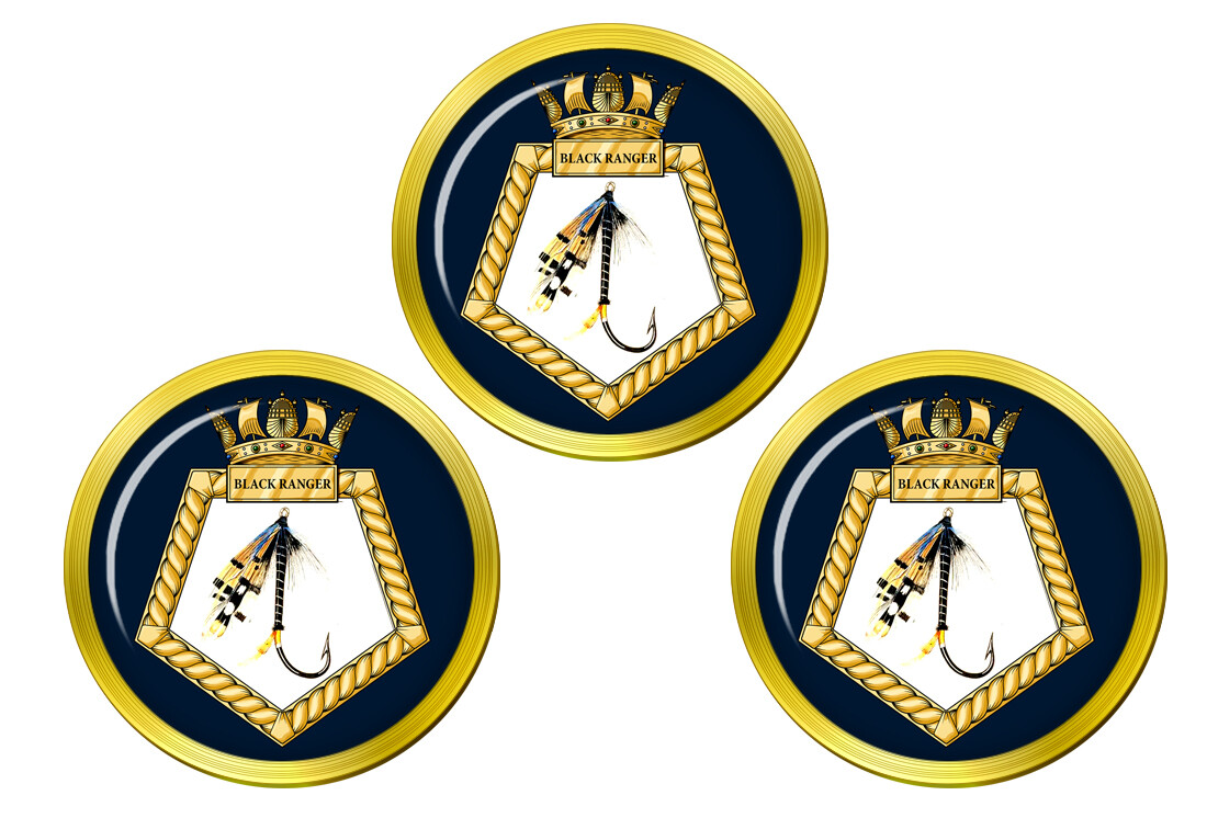 RFA Black Ranger, Royal Navy Golf Ball Markers
