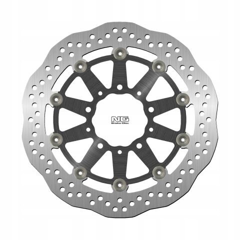 Disque de frein avant moto Kawasaki ER6 pour trajets quotidiens urbains et balades