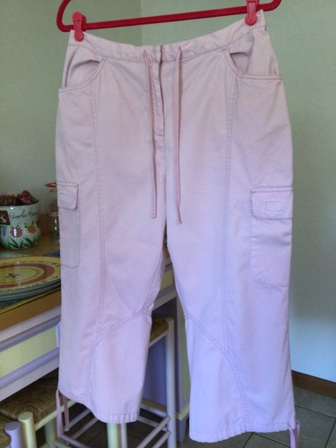 J JILL sz 12 PINK Cargo CAPRIS - Picture 10 of 14