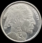 Buffalo & Indian - 1/4 troy oz .999 Fine Pure Silver Fractional Round Coin Bar